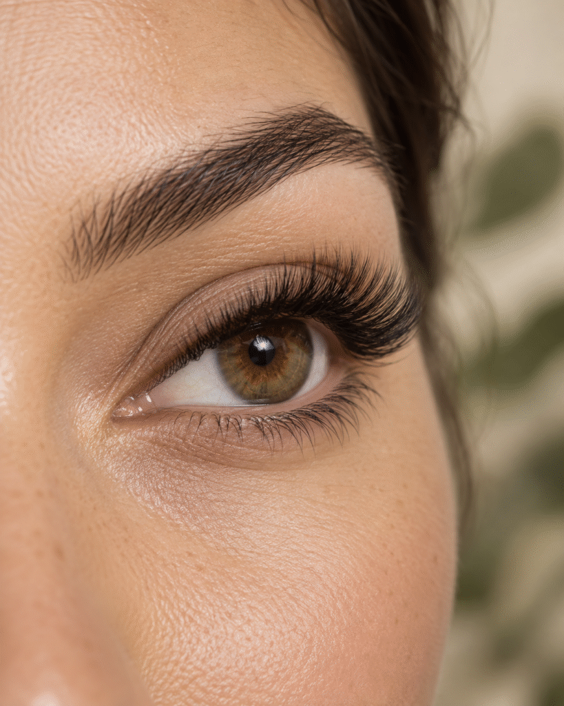 Velvet Volume lash extensions